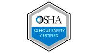OSHA Construction 30-Hour Safety Certified logo